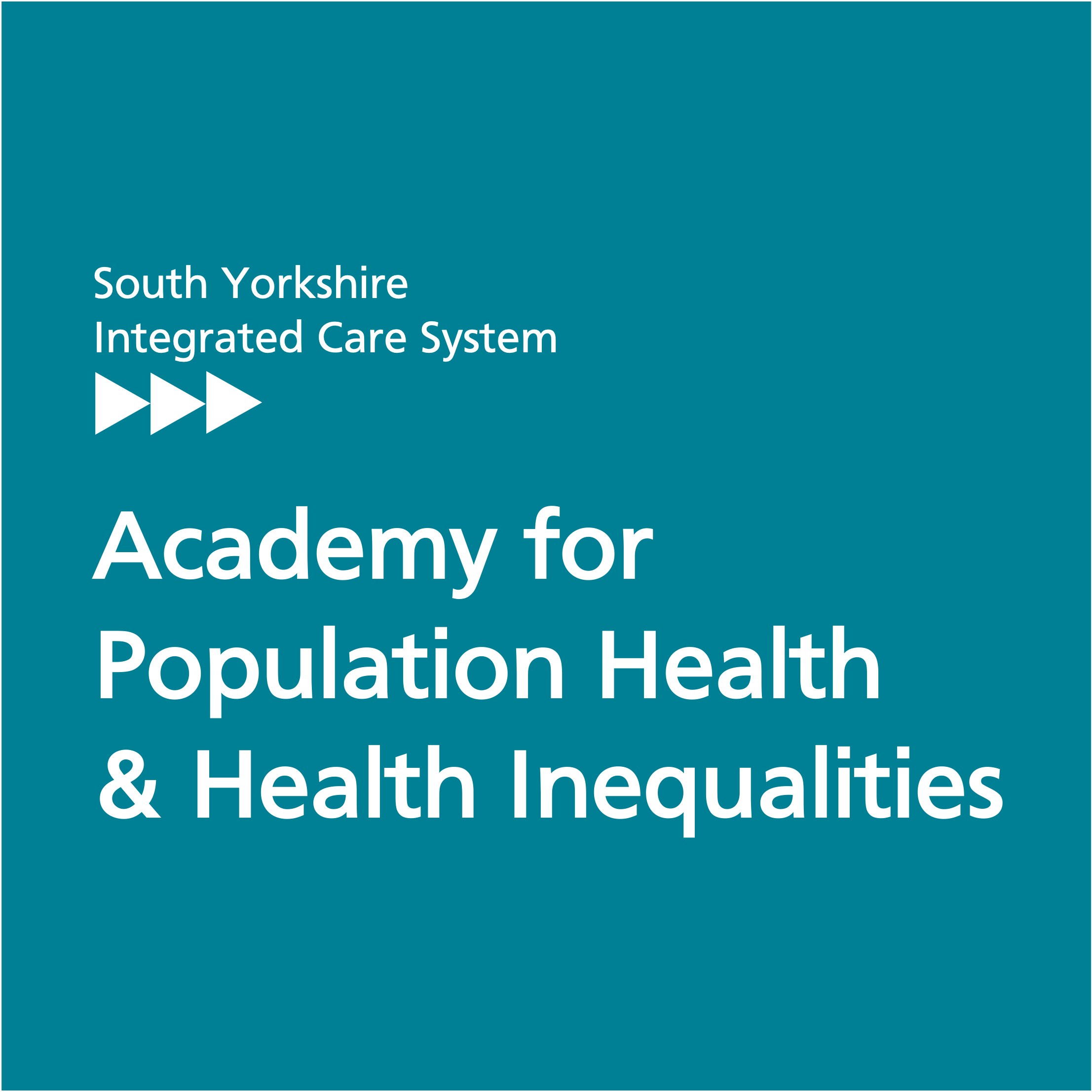 South Yorkshire Academy for Population Health & Health Inequalities Logo